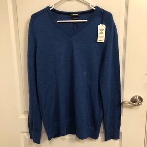 Express Womens Blue Sweater